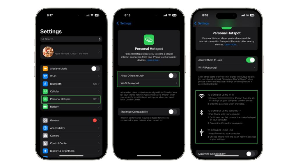 Iphone Hotspot